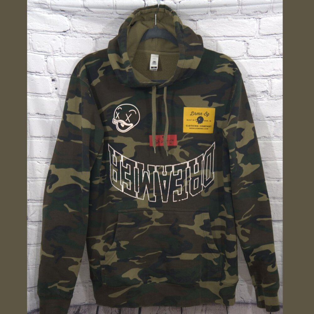 DRMN BG | Smile OG Camo Hoodie